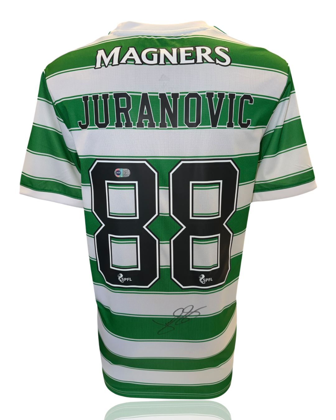 JOSIP JURANOVIC SIGNED CELTIC FC 2021/22 HOME SHIRT (ACG CERT AG17874)