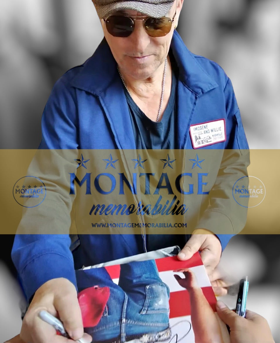 BRUCE SPRINGSTEEN SIGNED BORN IN THE USA VINYL LP (ACOA RACC COA) 2