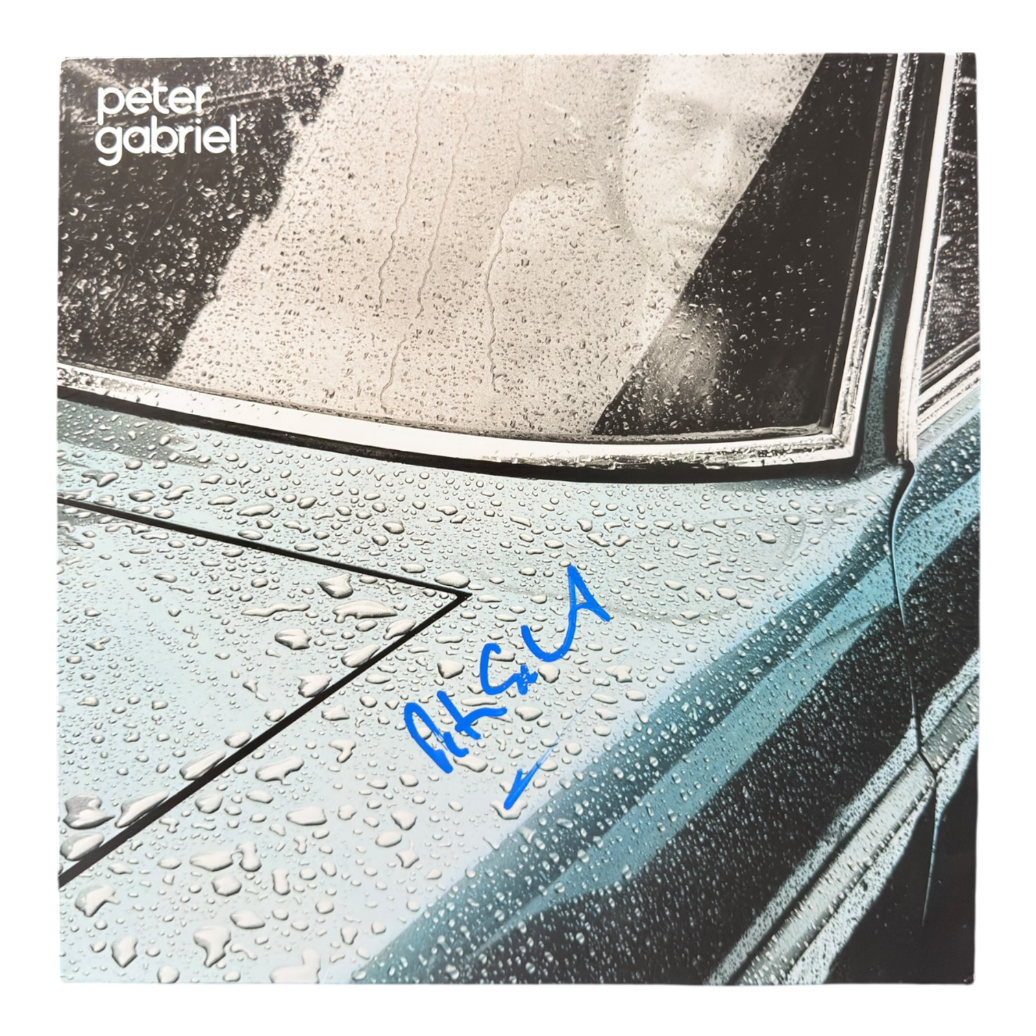 PETER GABRIEL SIGNED PETER GABRIEL 12" VINYL ALBUM (ACG CERT AG17938)