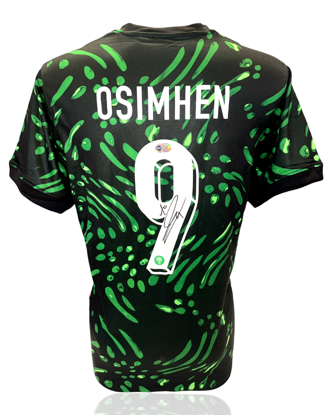 VICTOR OSIMHEN SIGNED NIGERIA 24/26 HOME NATIONAL SHIRT (ACG CERT AG18102)