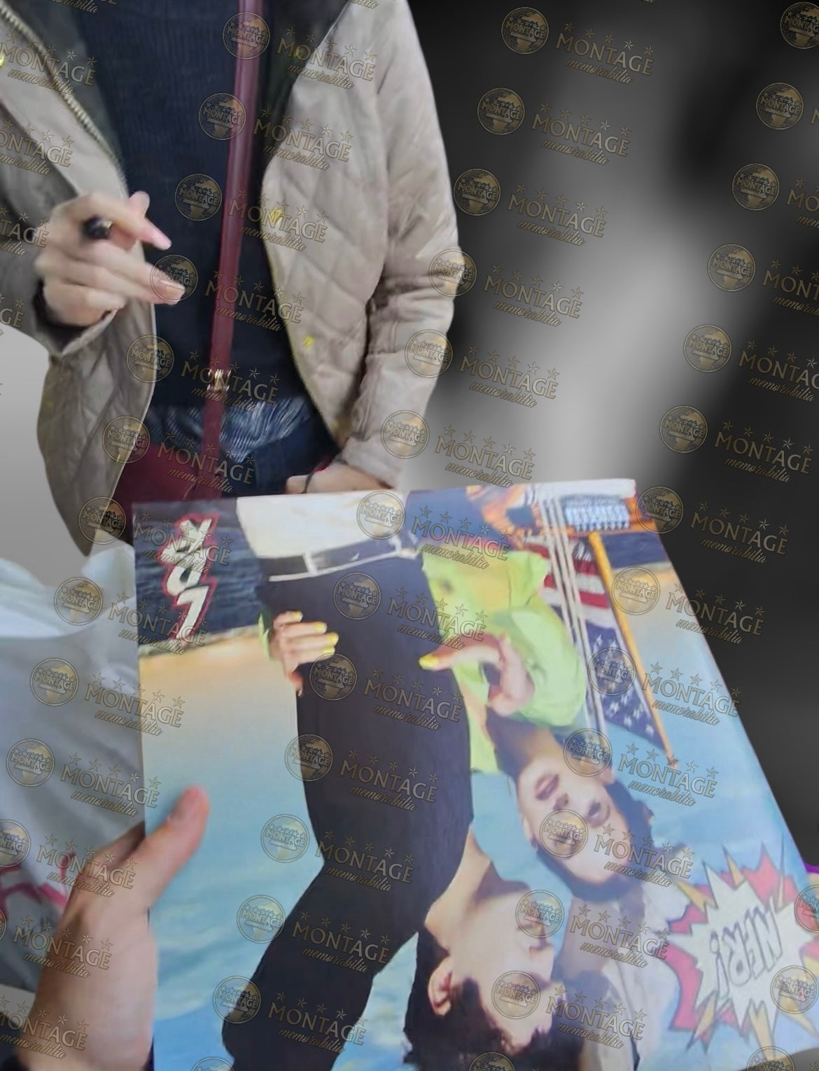 LANA DEL REY SIGNED NFR NORMAL F ROCKWELL VINYL LP (ACG CERT AG17932)