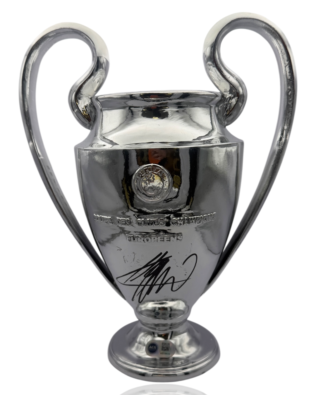 JURGEN KLOPP SIGNED REPLICA CHAMPIONS LEAGUE TROPHY 32CM (ACG CERT AG18833)