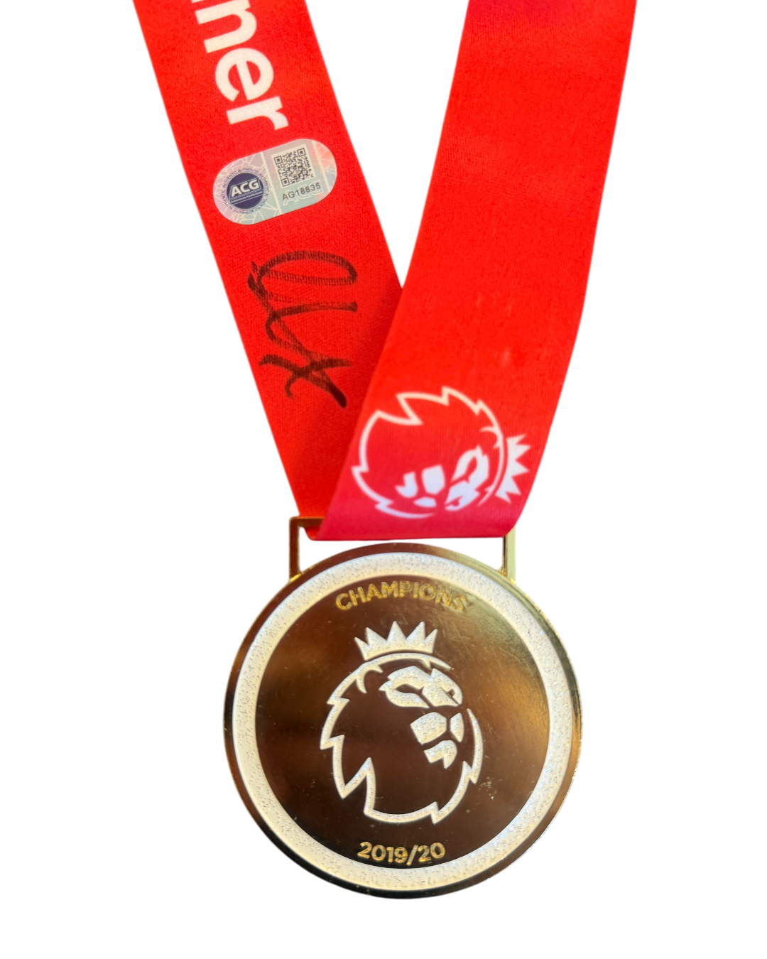 TRENT ALEXANDER-ARNOLD SIGNED LIVERPOOL 19/20 LEAGUE WINNERS MEDAL (ACG CERT AG18835)