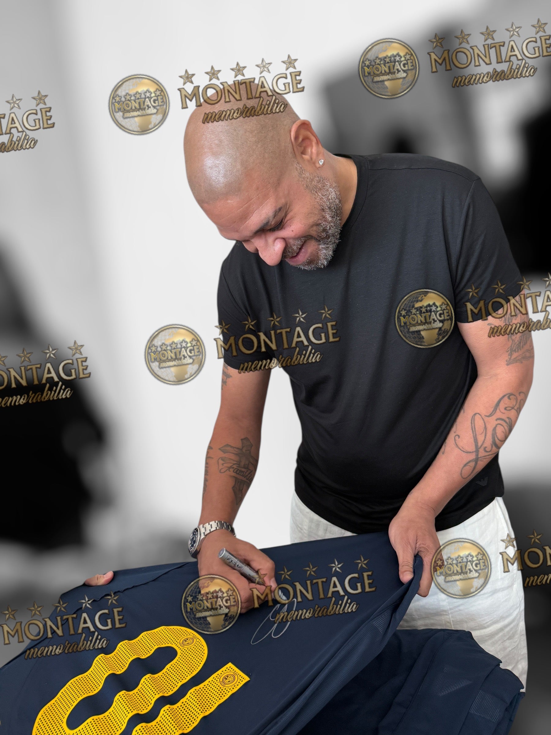 ADRIANO SIGNED INTER MILAN 2004/05 THIRD GREY SHIRT (ACG CERT AG17330)