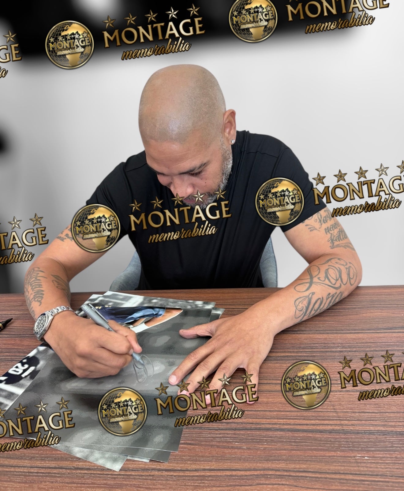 ADRIANO SIGNED INTER MILAN LEGEND 14x11 PHOTO (ACG CERT AG17316)