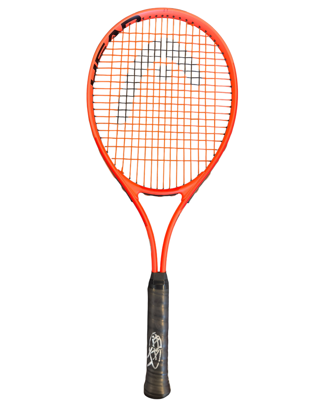 NOVAK DJOKOVIC SIGNED RED HEAD ATTITUDE TENNIS RACKET (ACG CERT AG19129)