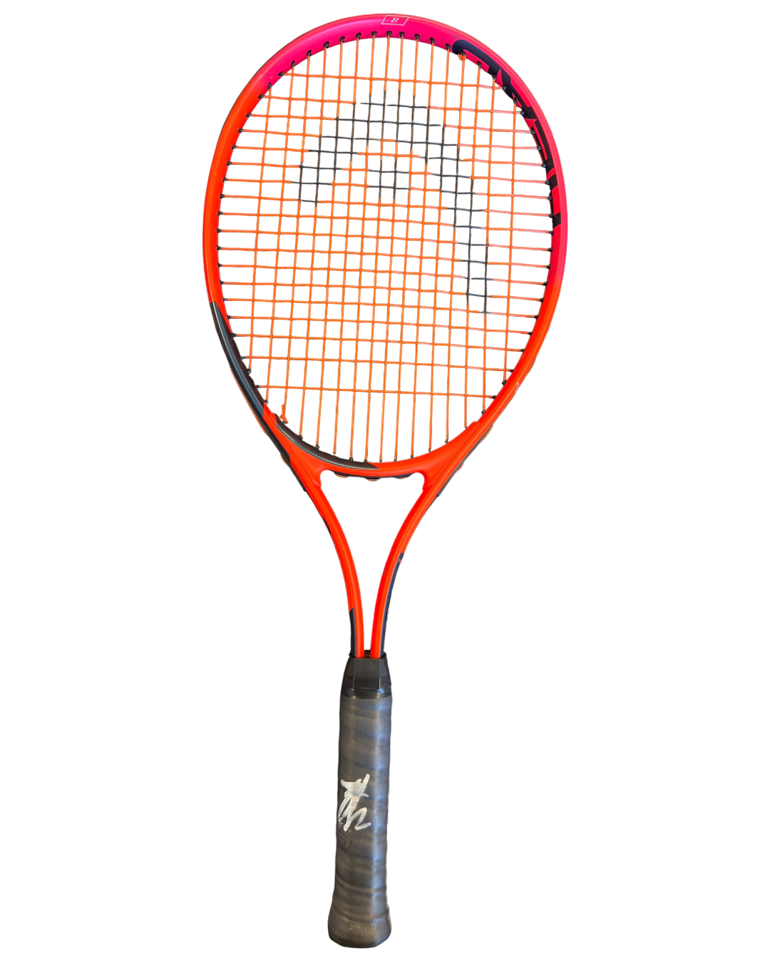 JANNIK SINNER SIGNED RED HEAD ATTITUDE TENNIS RACKET (ACG CERT AG19132)