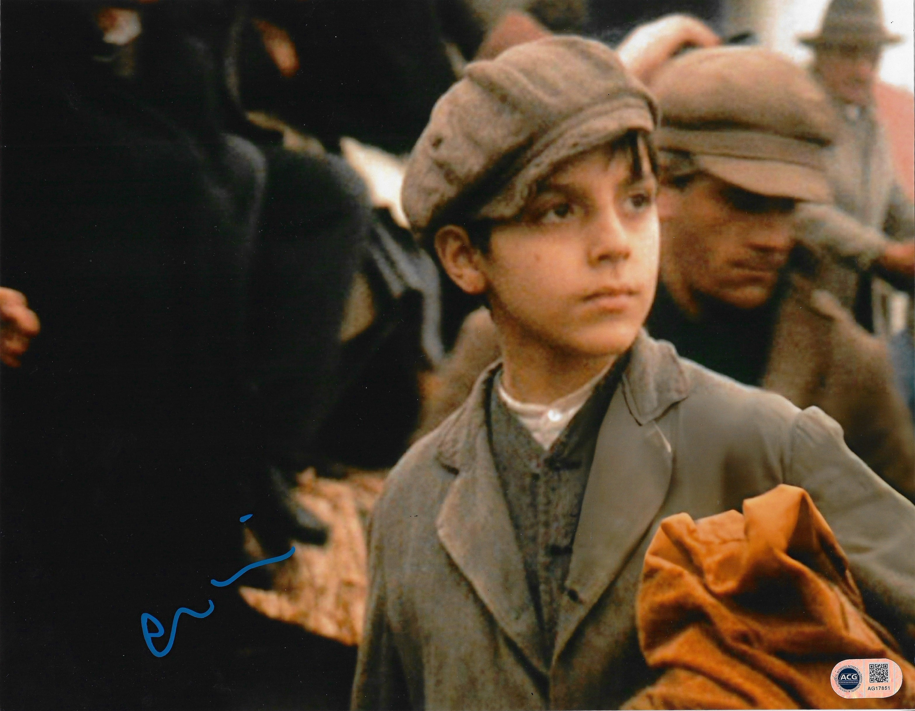 ORESTE BALDINI SIGNED THE GODFATHER 2 VITO ANDOLINI 14x11 PHOTO (ACG CERT AG17851)