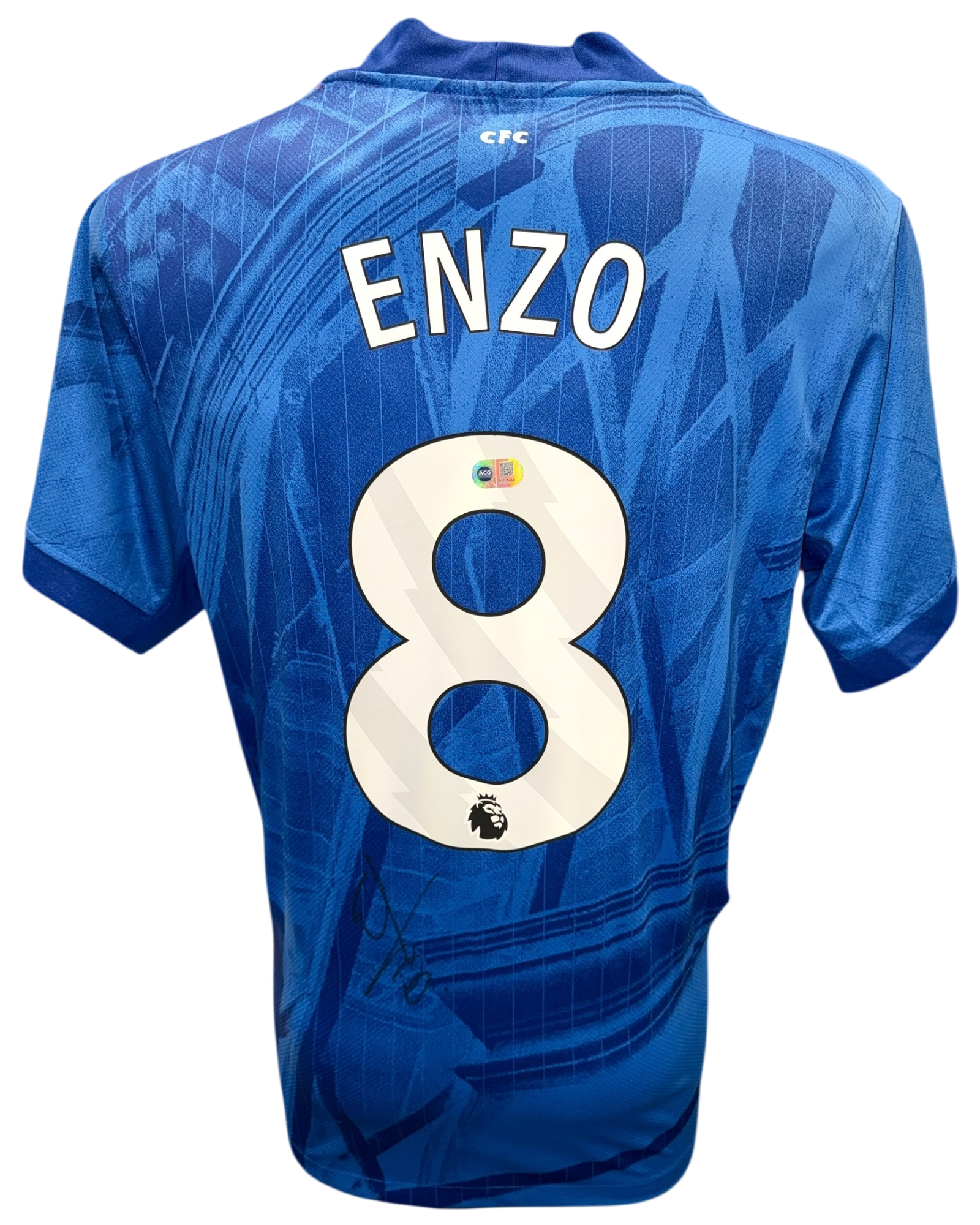 ENZO FERNANDEZ SIGNED CHELSEA FC 2025/26 HOME SHIRT (ACG CERT AG17469)