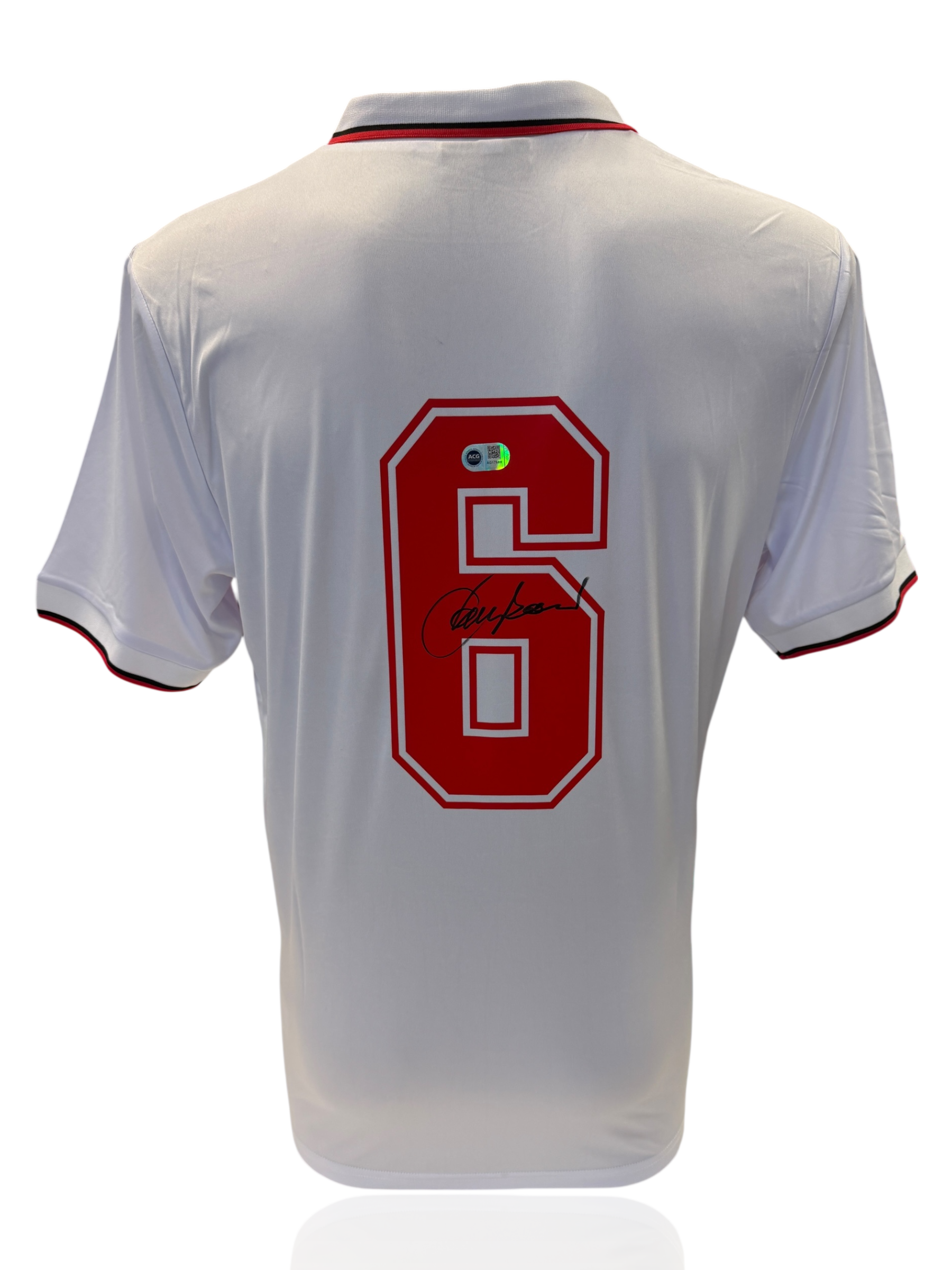 FRANCO BARESI SIGNED AC MILAN 1993/94 AWAY SHIRT (ACG CERT AG17688)