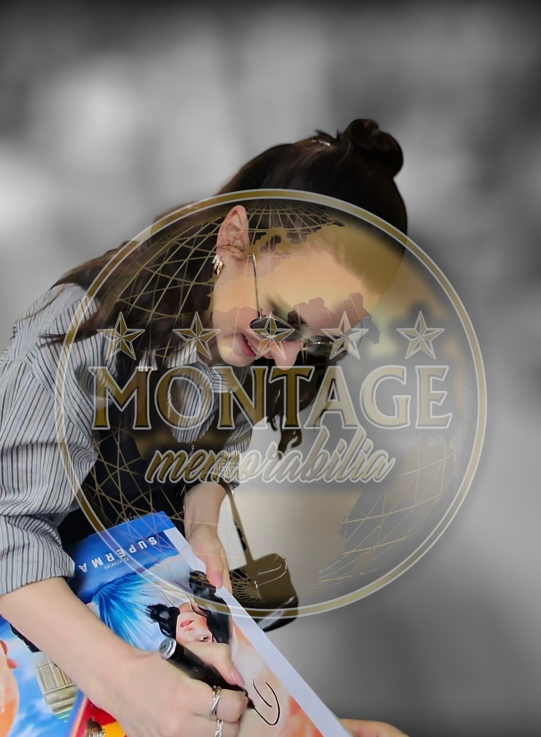 DAVID CORENSWET, NICHOLAS HOULT, RACHEL BROSNAHAN SIGNED SUPERMAN 16x12 PHOTO (ACG CERT AG16756)