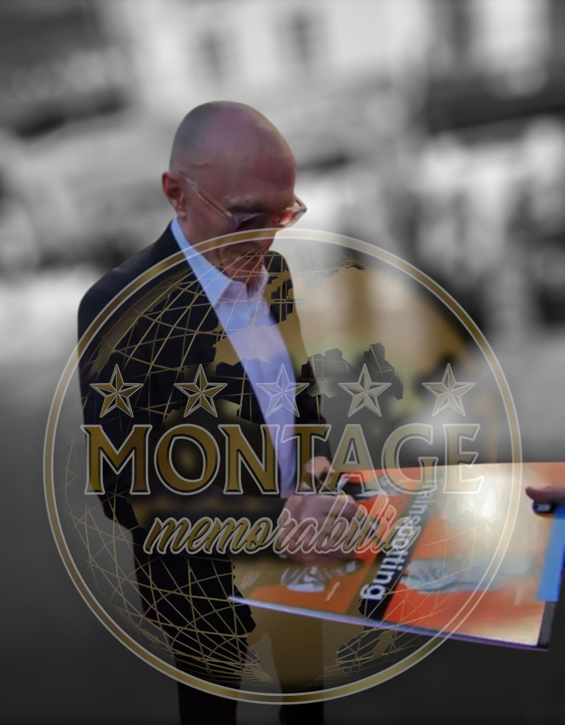 DANNY BOYLE SIGNED TRAINSPOTTING 16x12 PHOTO (ACG CERT AG16558)