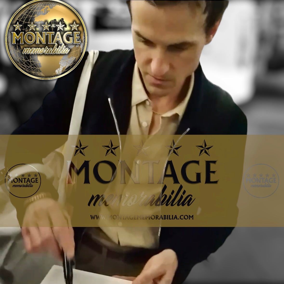 KINGS OF LEON BAND SIGNED 12" DRUMSKIN (ACOA RACC COA)