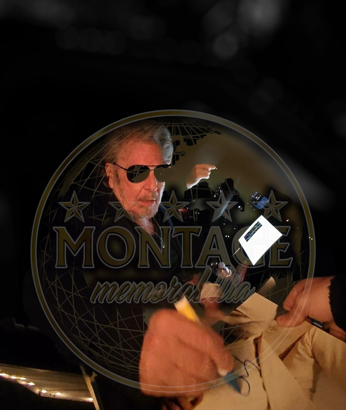 AL PACINO SIGNED THE GODFATHER MICHAEL CORLEONE 14x11 PHOTO (ACG CERT AG16766)