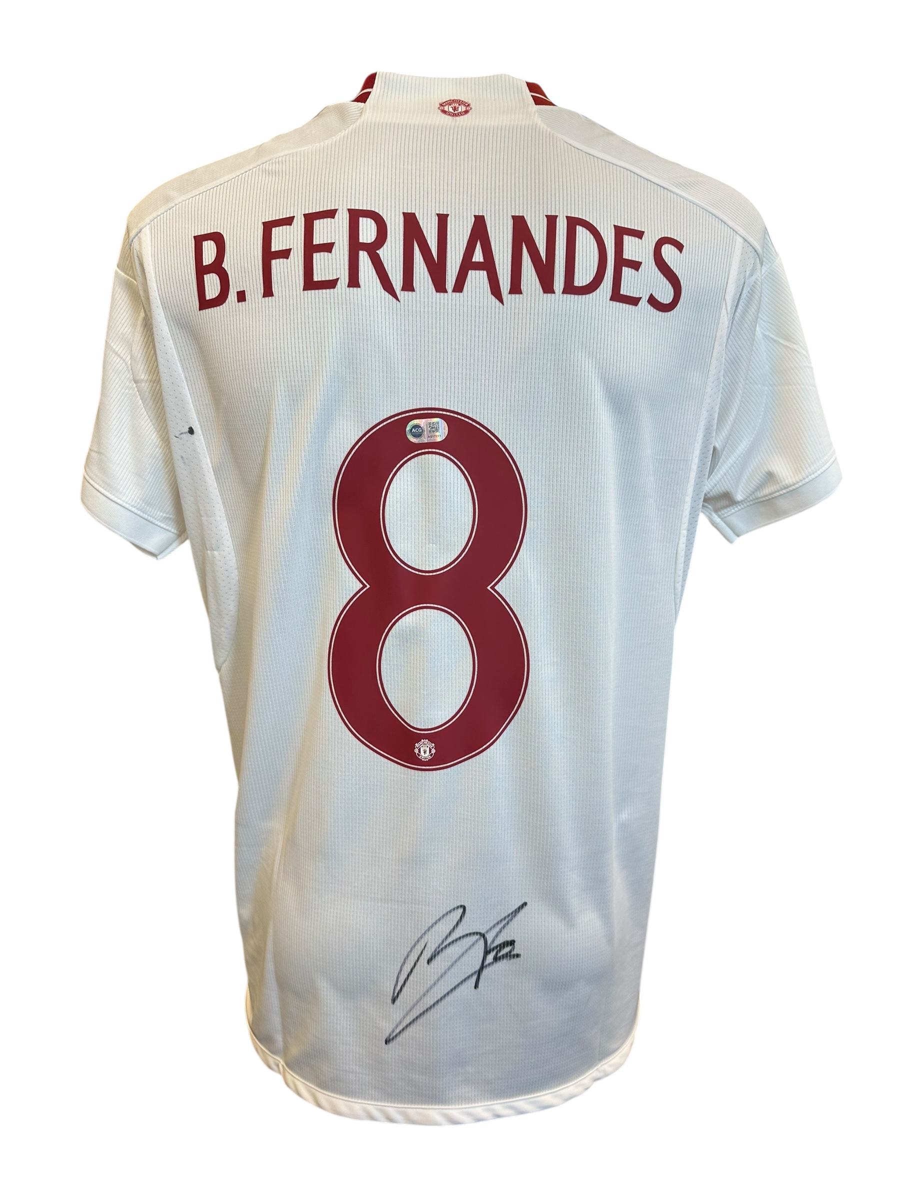 BRUNO FERNANDES SIGNED 2023/24 MANCHESTER UTD THIRD SHIRT (ACG CERT AG17211)