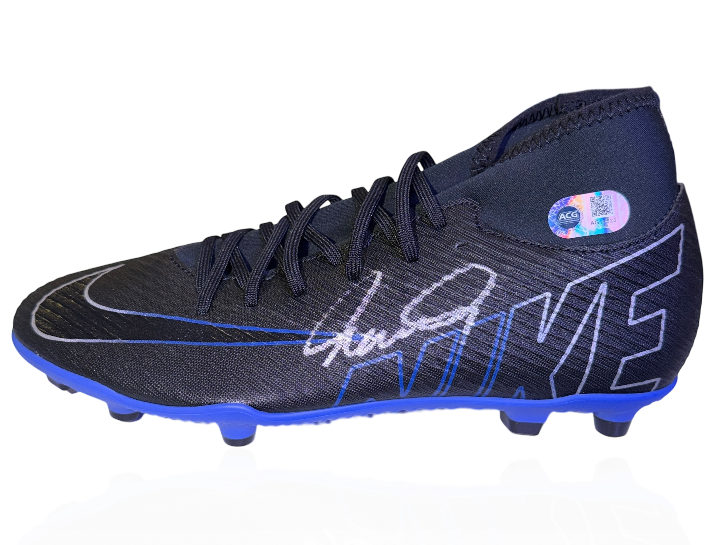 FERNANDO TORRES SIGNED NIKE MERCURIAL FOOTBALL BOOT (ACG CERT AG17523)
