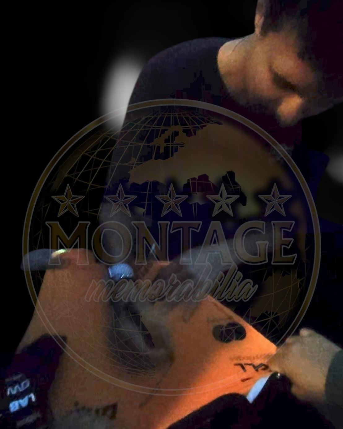 LANDO NORRIS SIGNED MCLAREN FORMULA 1 CHAMPION T-SHIRT (ACG CERT AG17778)