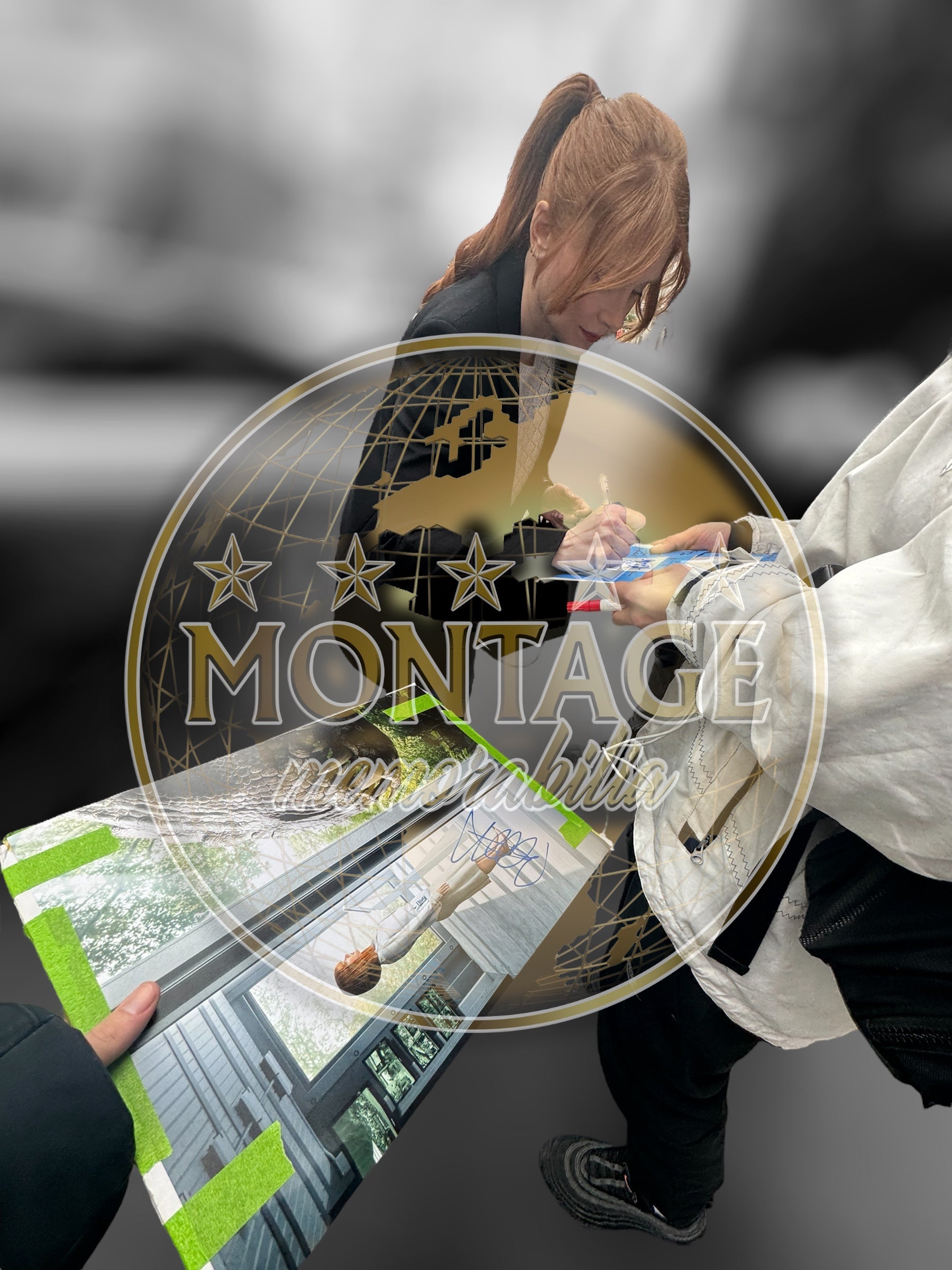 BRYCE DALLAS HOWARD SIGNED JURASSIC WORLD 16x12 PHOTO (ACG CERT AG16733)