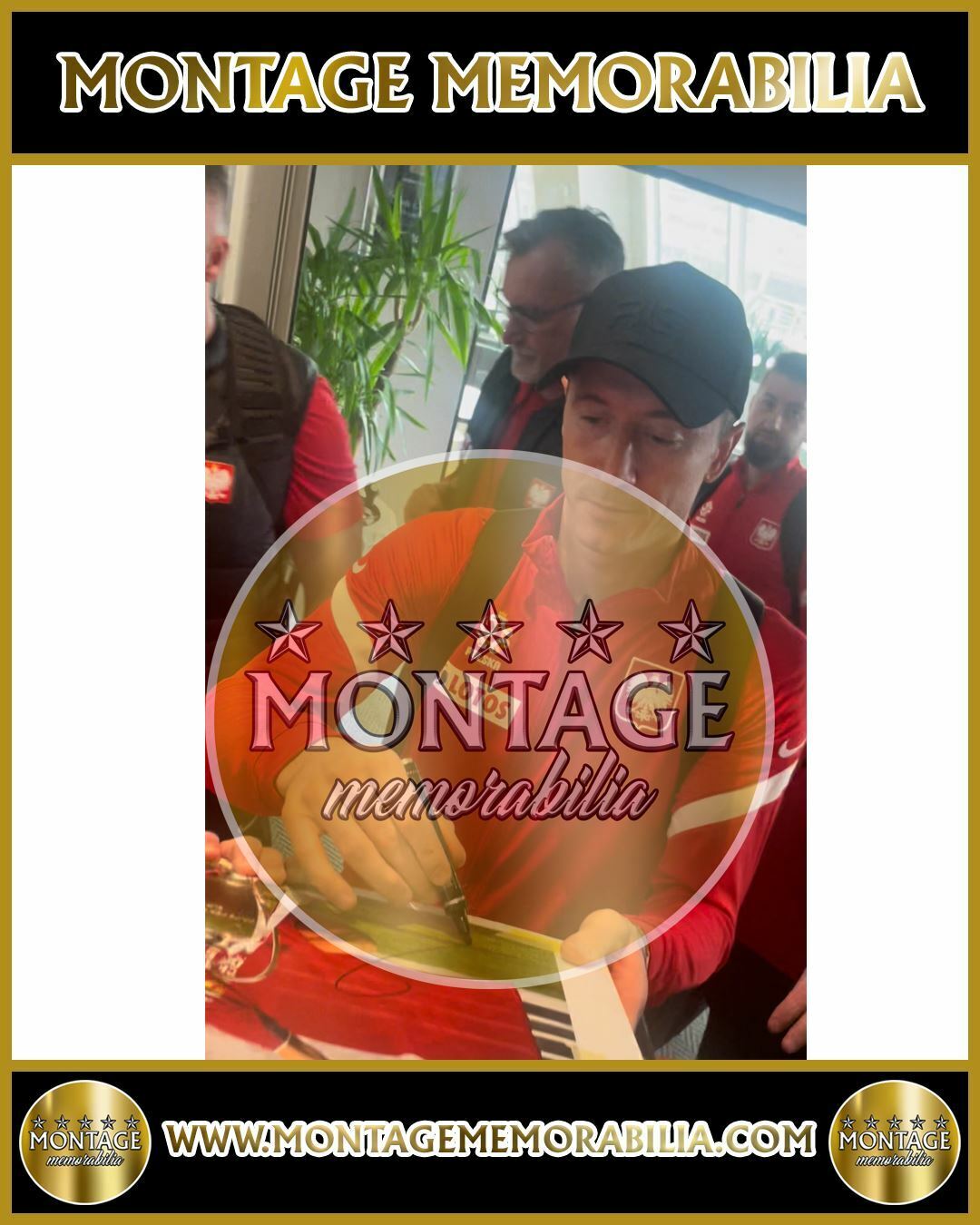 ROBERT LEWANDOWSKI SIGNED FC BAYERN MUNCHEN 16x12 A3 PHOTO 6 (AFTAL COA)