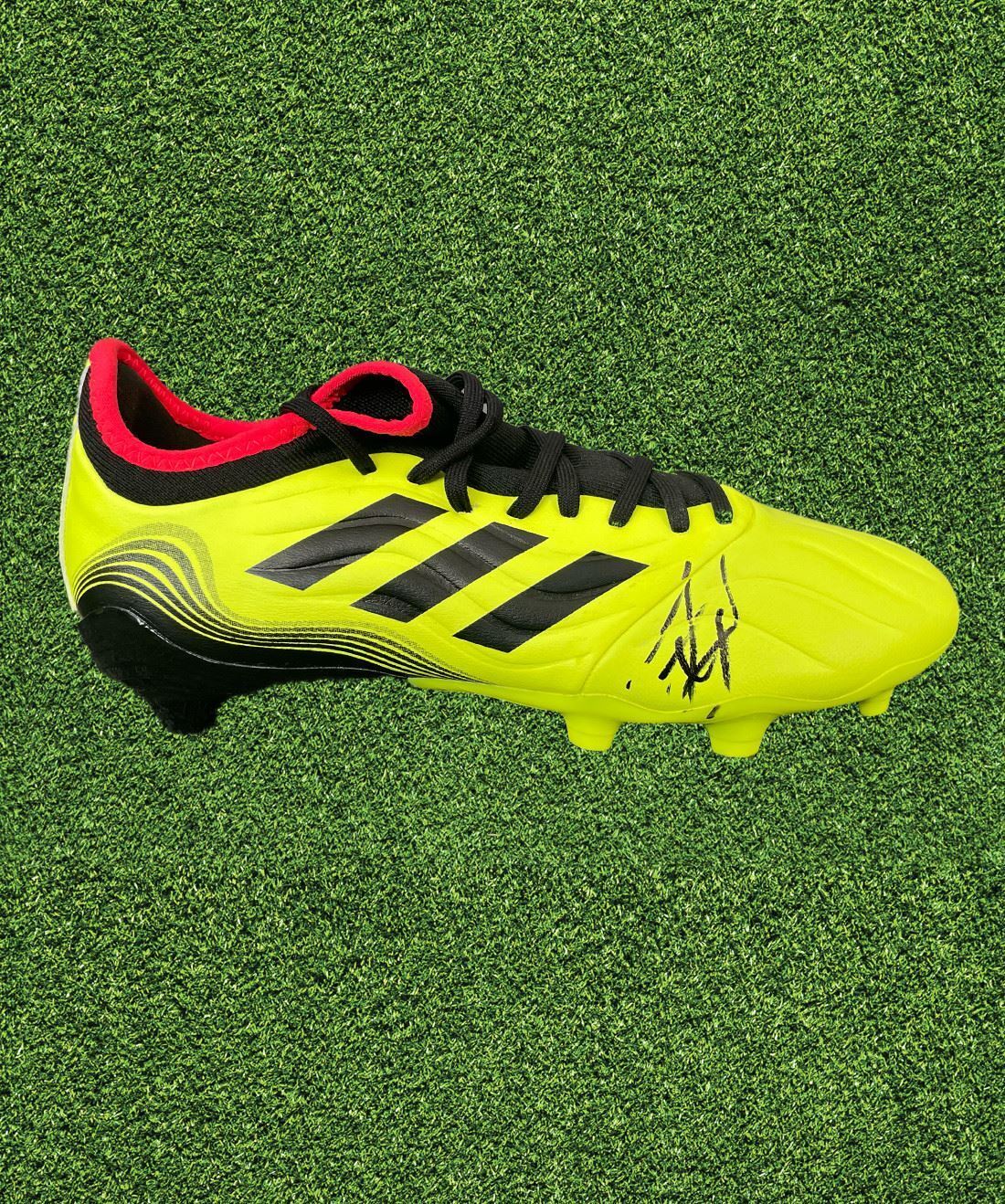 JAVIER ZANETTI SIGNED ADIDAS FOOTBALL BOOT INTER MILAN ARGENTINA (AFTAL COA)
