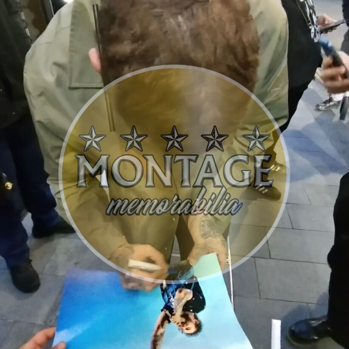 POST MALONE SIGNED 14x11 PHOTO HOLLYWOOD’S BLEEDING (ACG CERT AG17072)