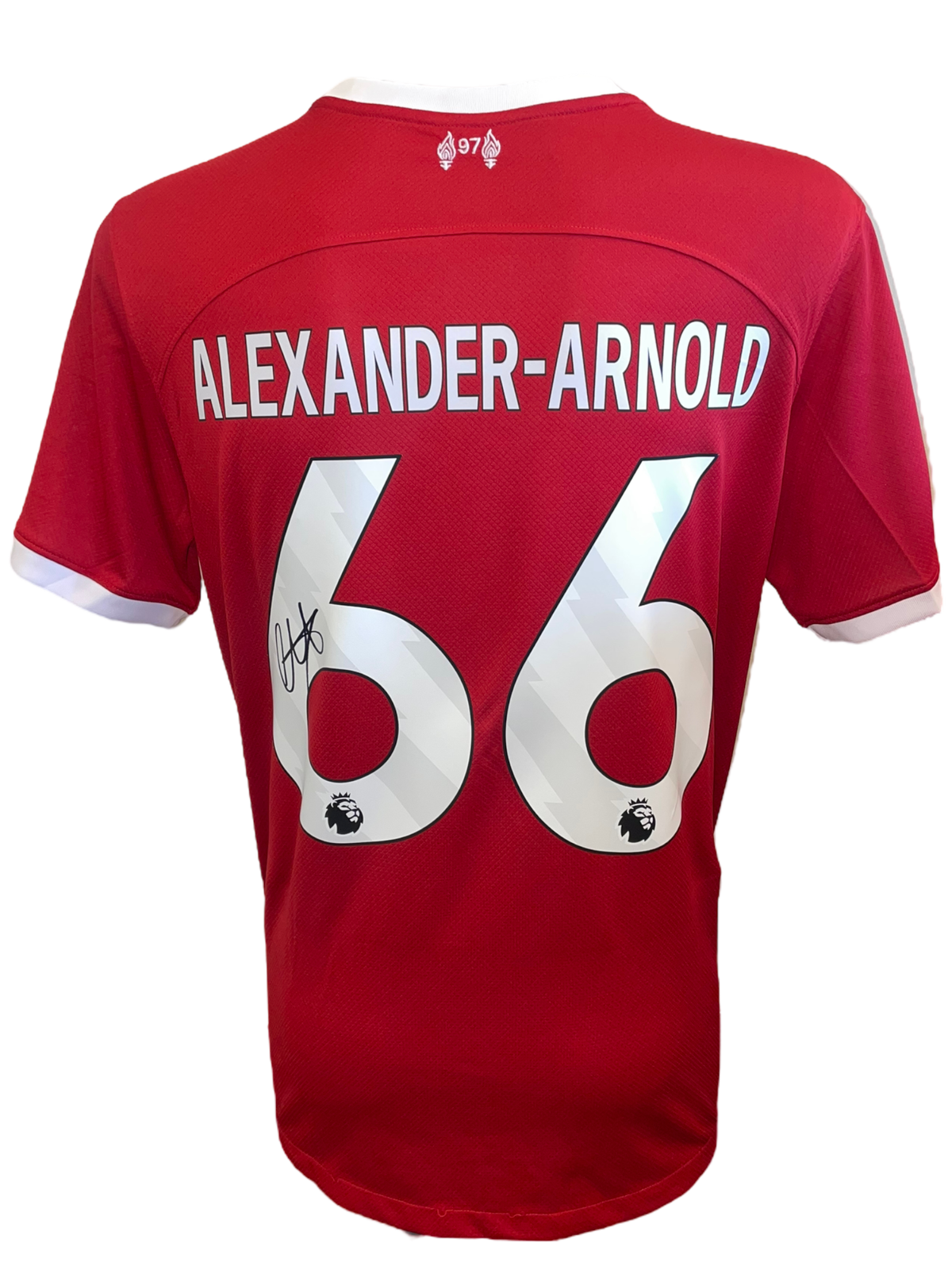 TRENT ALEXANDER-ARNOLD SIGNED 2023/24 LIVERPOOL FC HOME SHIRT (AFTAL COA)