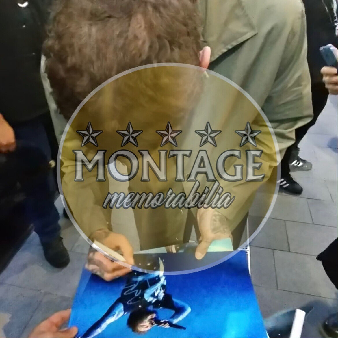 POST MALONE SIGNED 14x11 PHOTO HOLLYWOOD’S BLEEDING (ACG CERT AG17073)