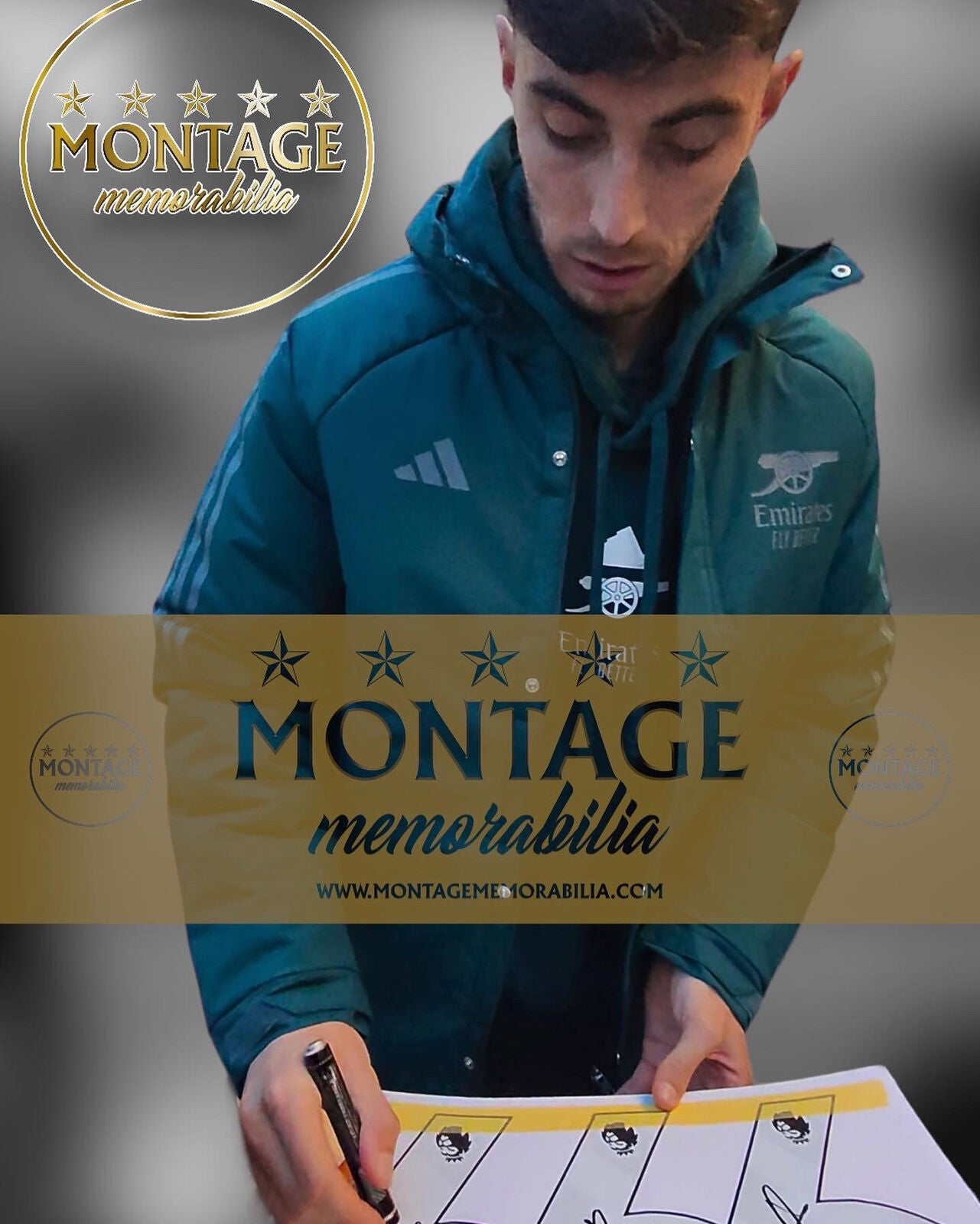 KAI HAVERTZ SIGNED ARSENAL FC 2024/25 HOME SHIRT (AFTAL COA)