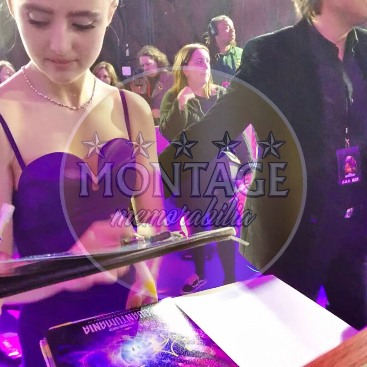 KATHRYN NEWTON SIGNED ANT MAN QUANTUMANIA SIGNED 12x8 PHOTO (ACG CERT AG170)