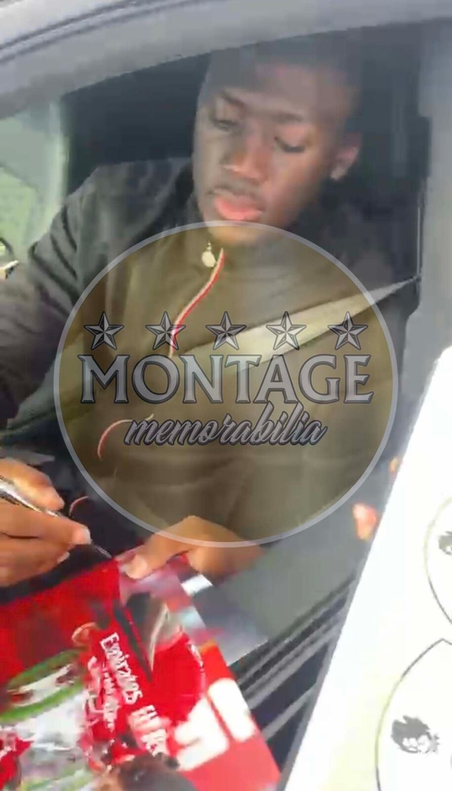 IBRAHIMA KONATE SIGNED LIVERPOOL FC FA CUP WINNERS 12X8 PHOTO (AFTAL COA)