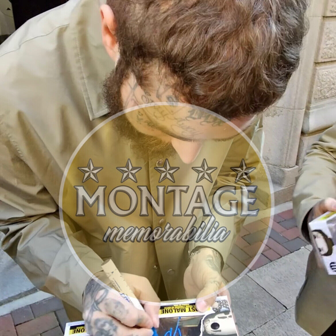 POST MALONE SIGNED FUNKOPOP! #254 POP ROCKS (ACG CERT AG17653)