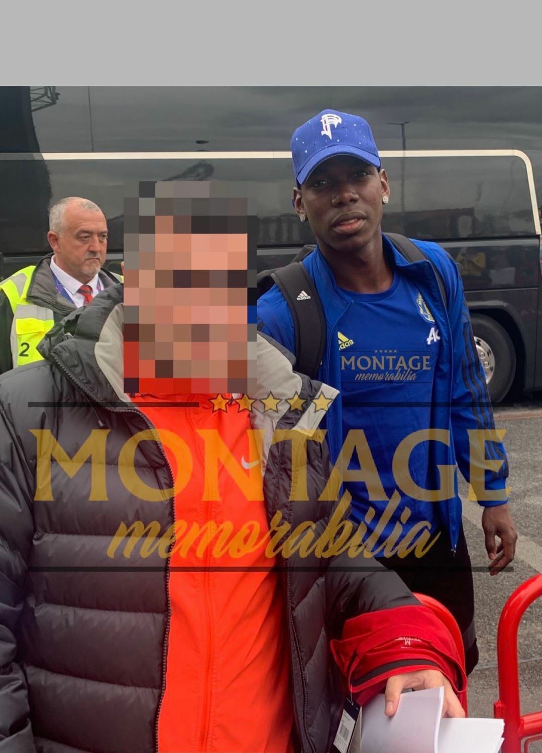 PAUL POGBA SIGNED 12X8 MANCHESTER UNITED PHOTOGRAPH (AFTAL COA)