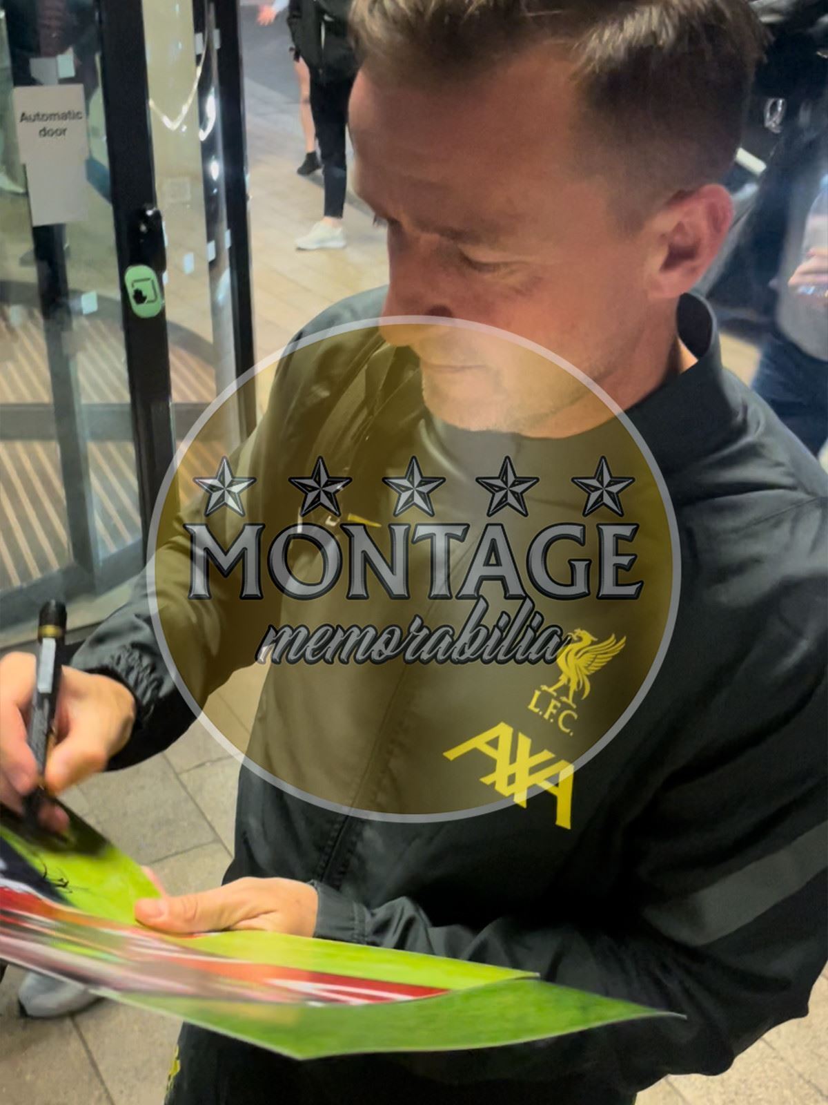 VLADIMIR SMICER SIGNED LFC ISTANBUL 2005 GOAL 16X12 PHOTO (AFTAL COA)