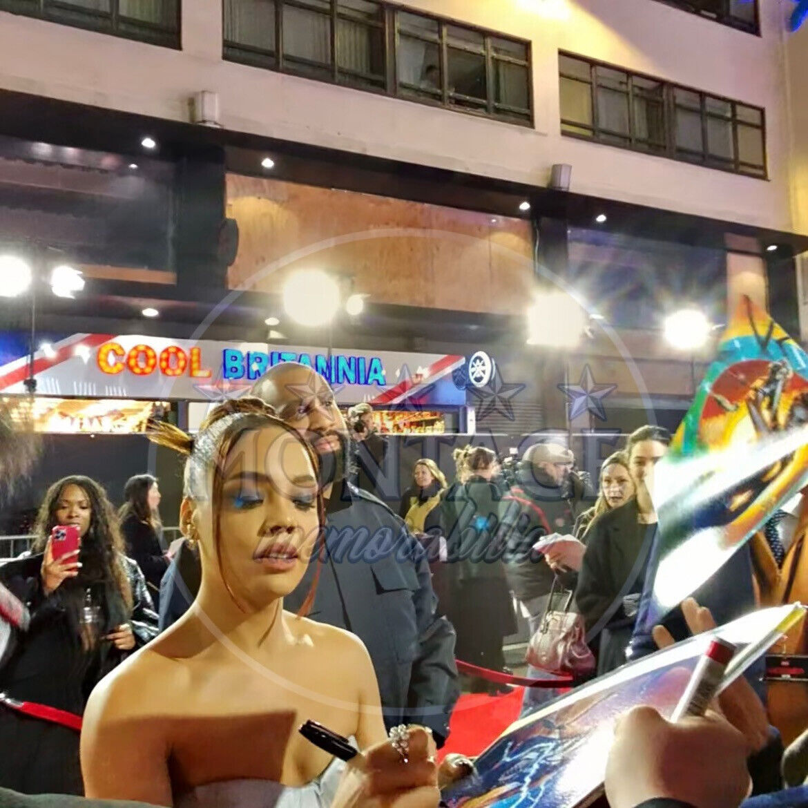 TESSA THOMPSON SIGNED VALKYRIE THOR RAGNAROK 16x12 PHOTO (ACG CERT AG16748)