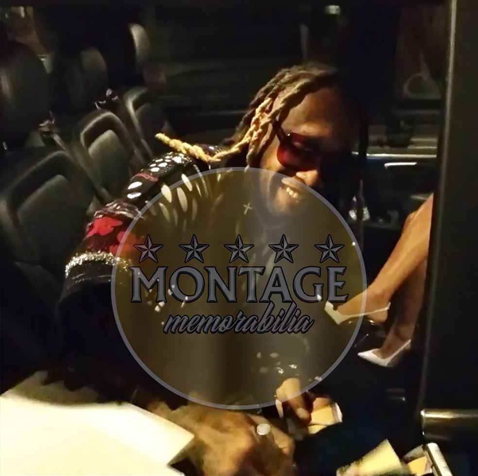 TY DOLLA $IGN SIGNED 14X11 PHOTOGRAPH RAPPER VULTURES (ACG CERT AG17070)