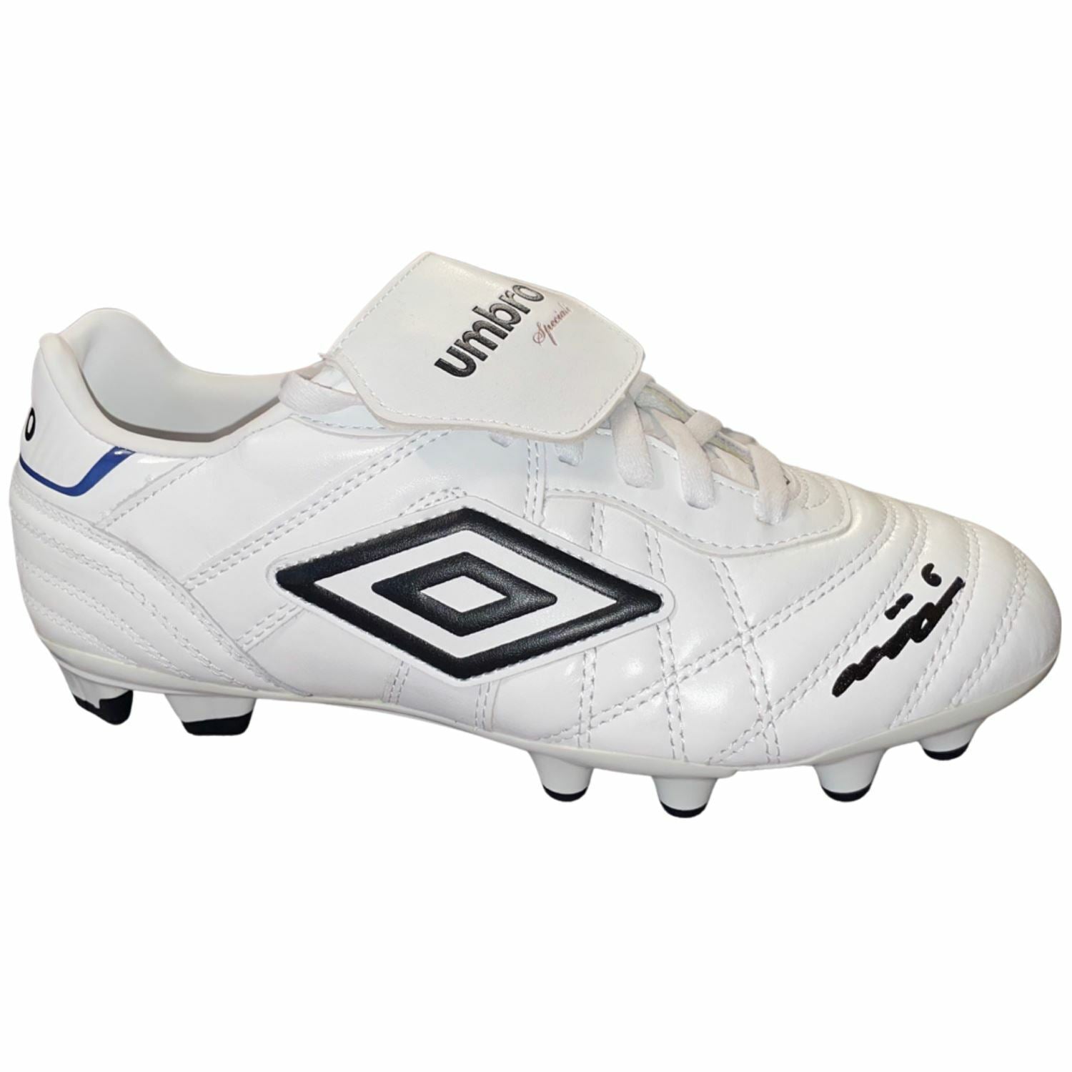 JOHN TERRY SIGNED WHITE UMBRO SPECIALI CHELSEA FOOTBALL BOOT R (AFTAL COA)