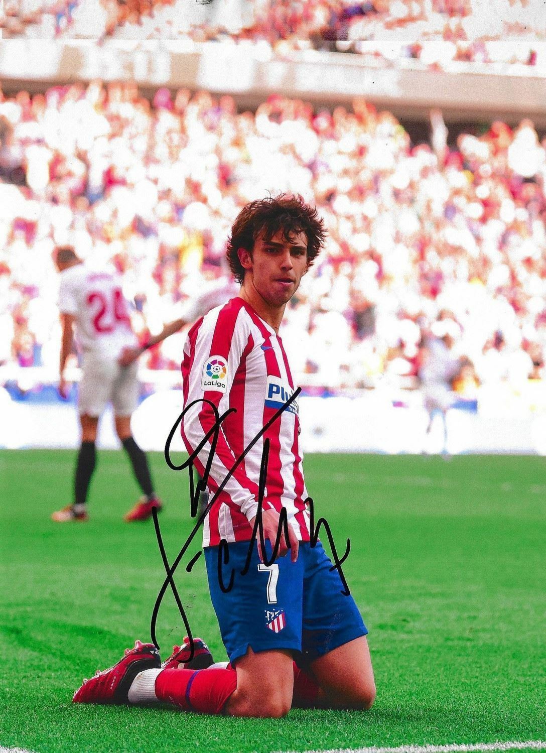 JOAO FELIX SIGNED 12x8 ATLETICO MADRID PHOTOGRAPH 3 (AFTAL COA)