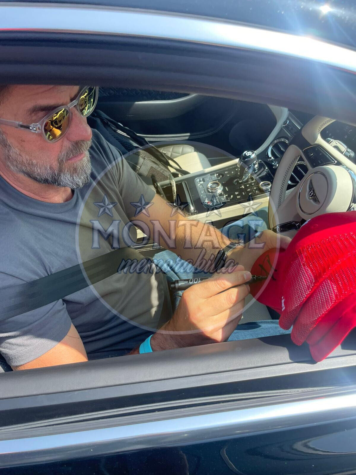 JURGEN KLOPP SIGNED LIVERPOOL FC OFFICIAL LFC CAP MESH (AFTAL COA)