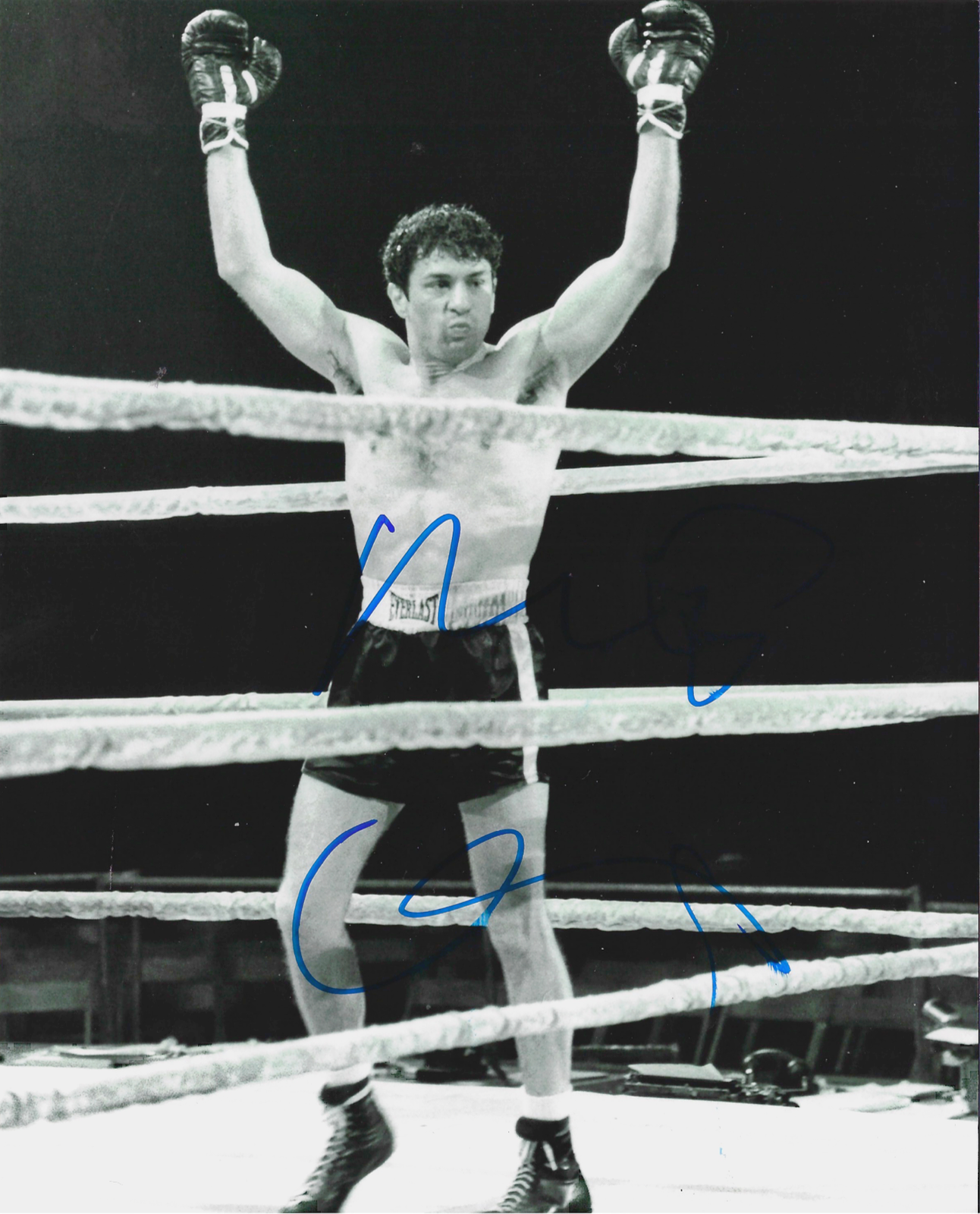 ROBERT DE NIRO SIGNED JAKE LAMOTTA RAGING BULL 10X8 PHOTO (ACOA RACC COA)