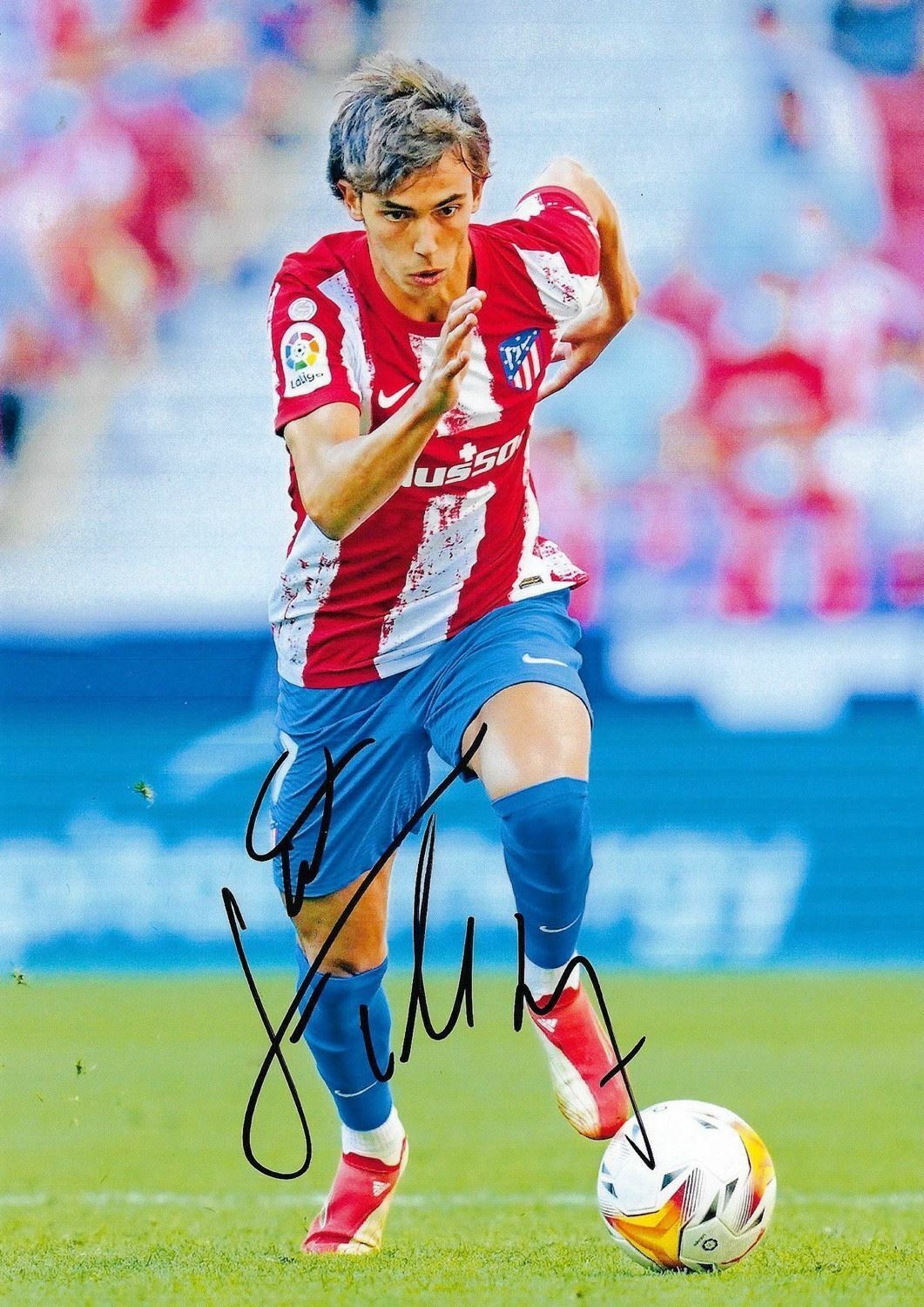 JOAO FELIX SIGNED 12x8 ATLETICO MADRID PHOTOGRAPH (AFTAL COA)