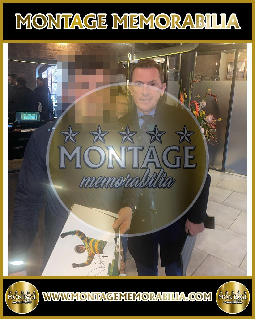 TONY AP MCCOY SIGNED GRAND NATIONAL WINNER 12X8 PHOTO (ACG CERT AG16775)