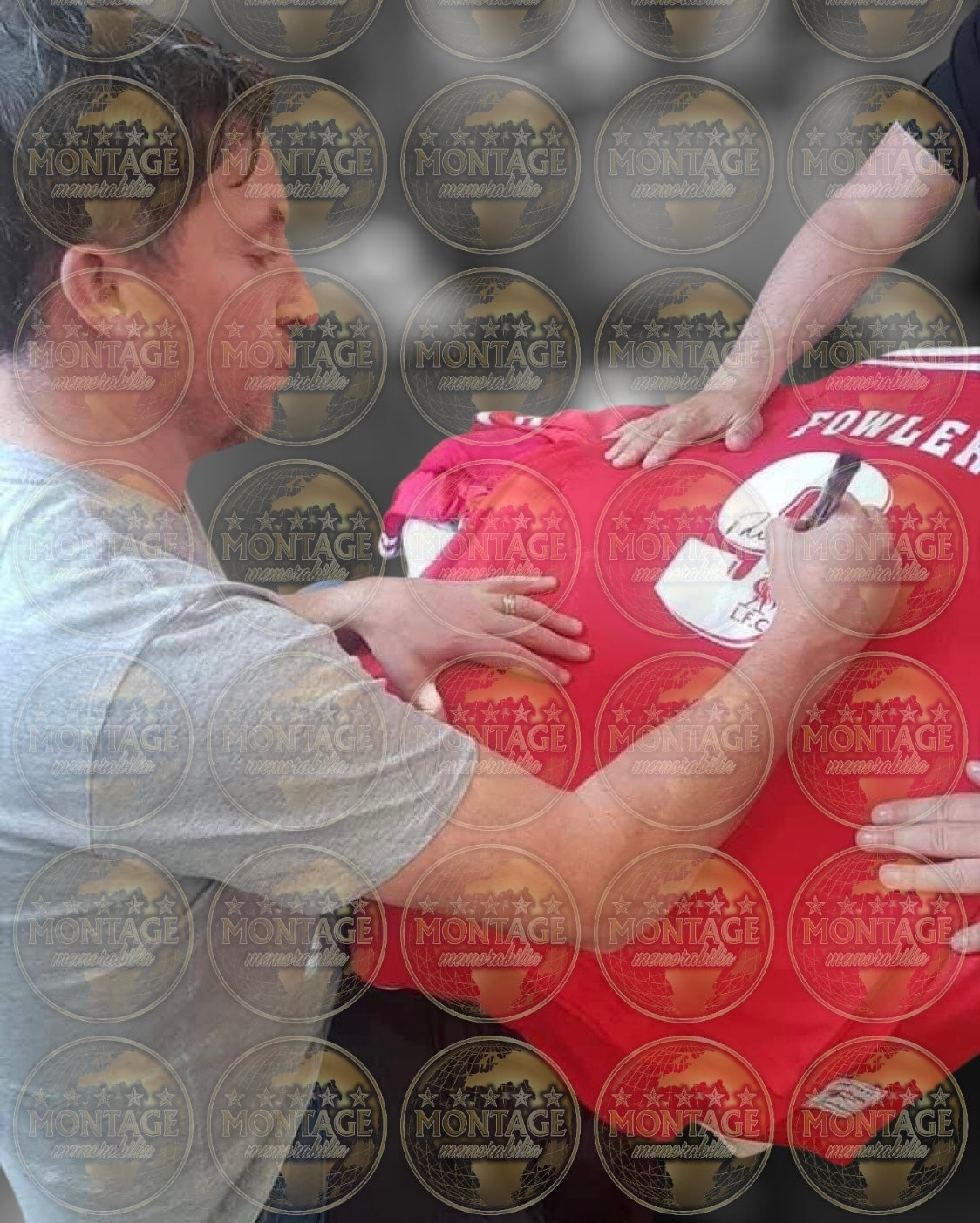 ROBBIE FOWLER SIGNED 1996/97 LIVERPOOL FC FOWLER 9 HOME SHIRT (AFTAL COA)-2
