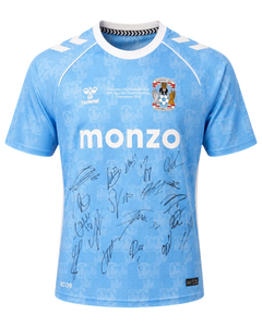 COVENTRY CITY FC 2025/26 CHAMPIONS SQUAD SIGNED HOME SHIRT (ACG CERT AG19061)-1