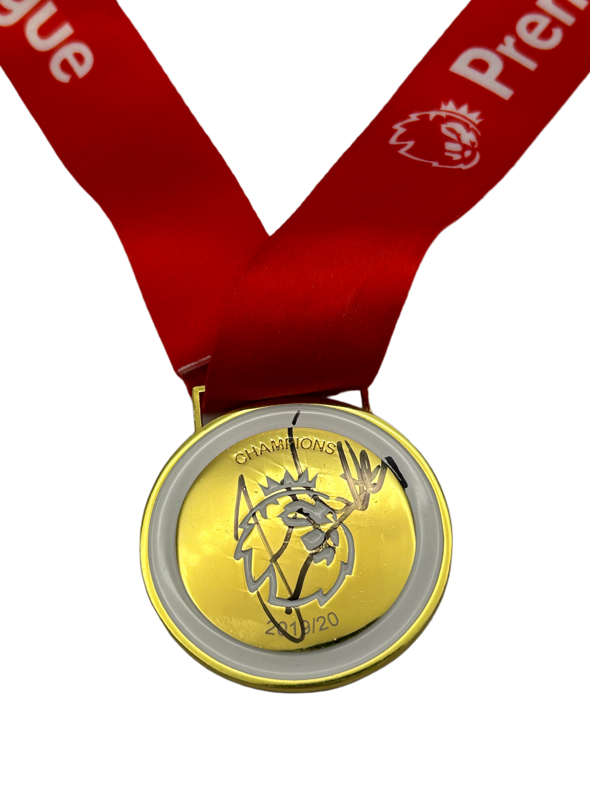 JORDAN HENDERSON SIGNED LIVERPOOL 2019/20 LEAGUE WINNING MEDAL (AFTAL COA)-2