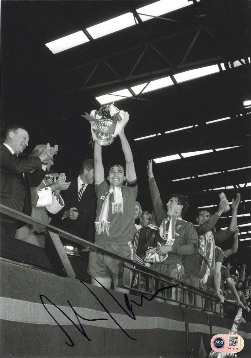 ALAN HANSEN SIGNED LIVERPOOL FC 12x8 PHOTOGRAPH (ACG CERT AG18759)-1