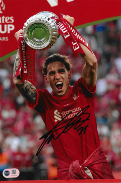 KOSTAS TSIMIKAS SIGNED LIVERPOOL FC FA CUP WINNER 12x8 PHOTO (ACG CERT AG18724)-1