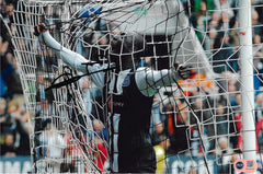 PAPISS CISSE SIGNED NEWCASTLE UNITED 12x8 PHOTO (ACG CERT AG18129)-1