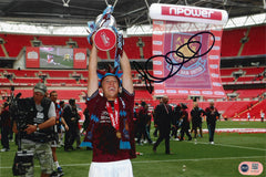 MARK NOBLE SIGNED WEST HAM UNITED 12x8 PHOTO (ACG CERT AG18130)-1