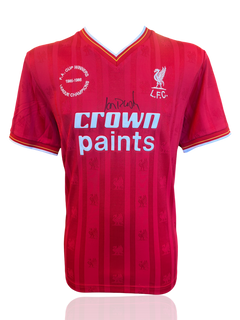 IAN RUSH SIGNED LIVERPOOL FC 1985/86 HOME SHIRT (ACG CERT AG19027)-1