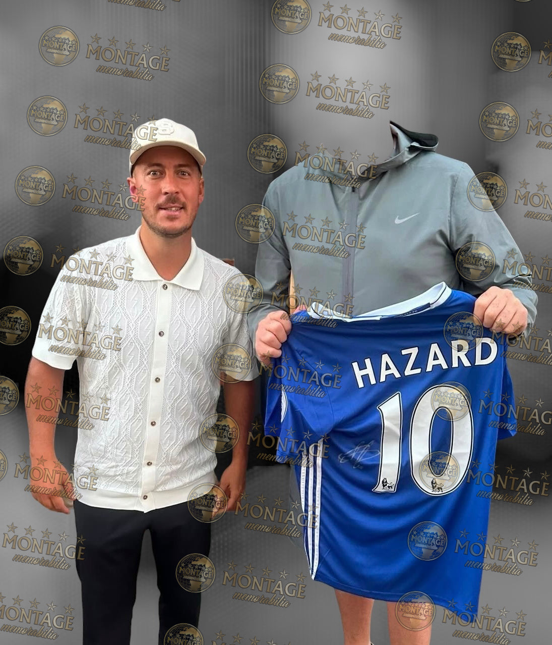 EDEN HAZARD SIGNED CHELSEA 2012/13 HOME SHIRT (ACG CERT AG135923)-4